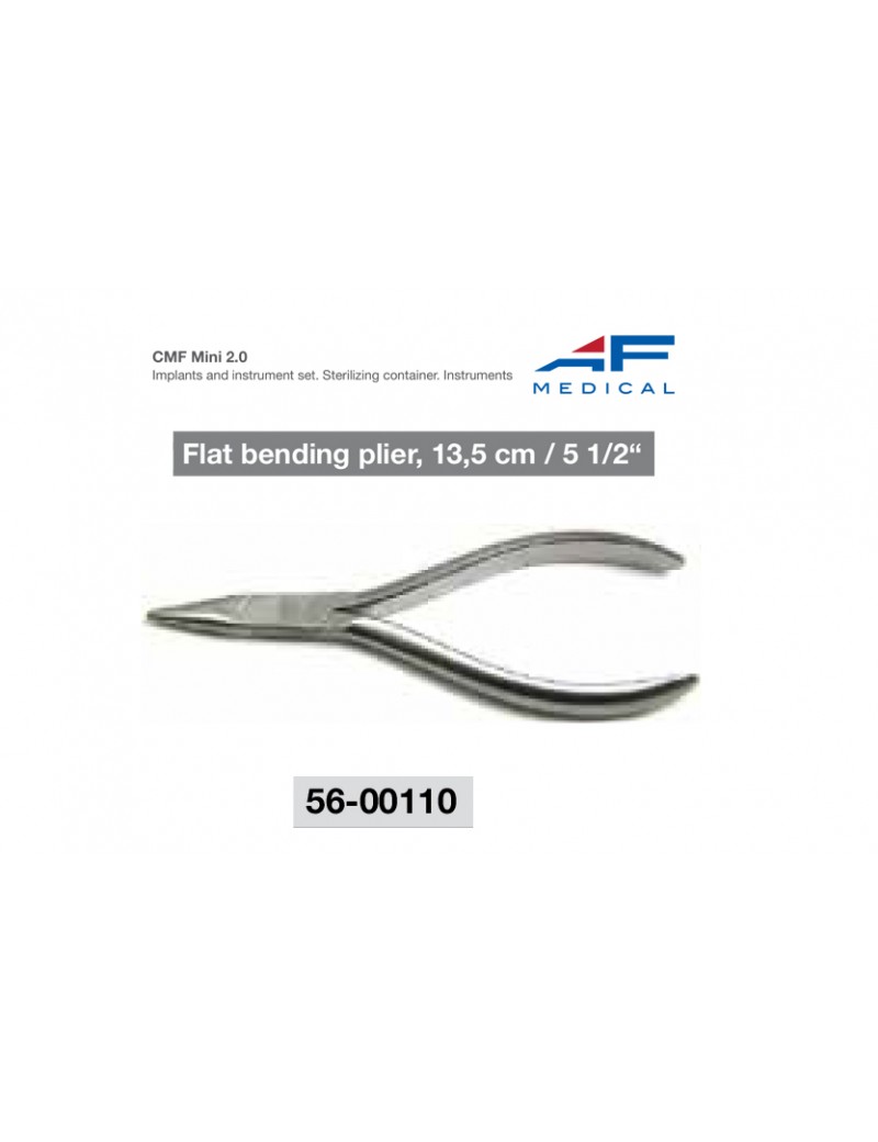 Flat bending plier