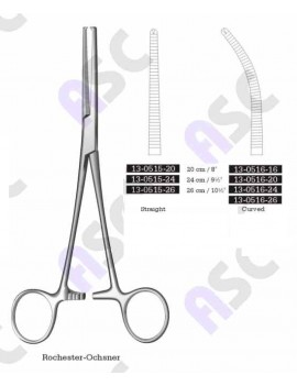 kocher forceps 16 cm curve