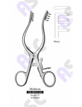 Clawed spacer 25 cm 10 arm
