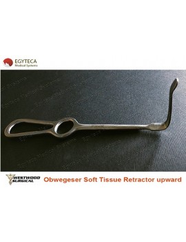 Obwegeser soft tissue retractor upward