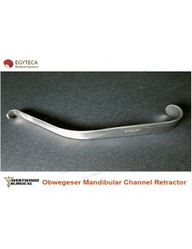 Obwegeser mandible channel retractor