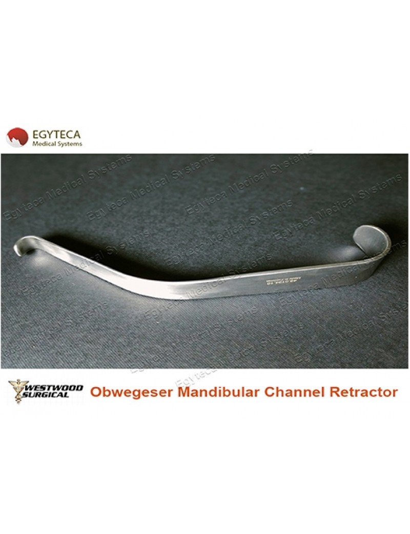 Obwegeser mandible channel retractor