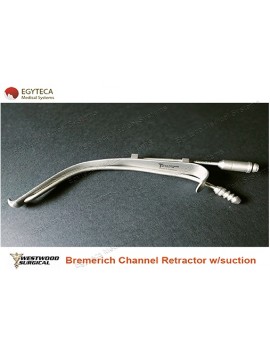 Obwegeser channel retractor w/suction