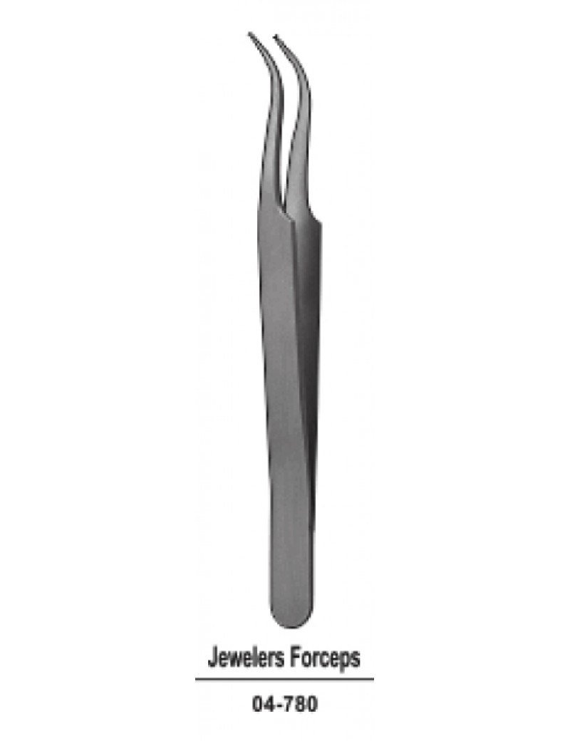 Wasons curved jewelers forceps