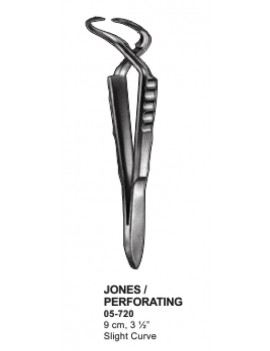 Wasons Jones Perforating Towel Forceps 9cm