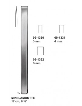 Wasons Mini lambotte osteotome 6mm