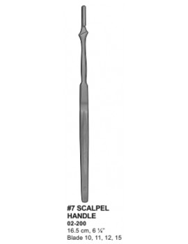 Wasons scalpel handle long 7