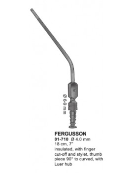 Wasons Fergusson suction tube 4mm