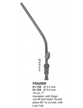 Wasons Frazier suction tube 5mm
