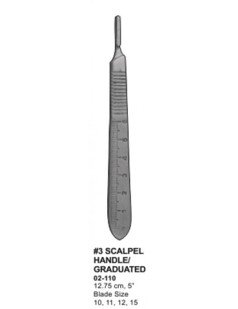 Wasnos scalpel handle No.3