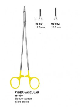 Wasons Raider 12.5cm needle holder TC