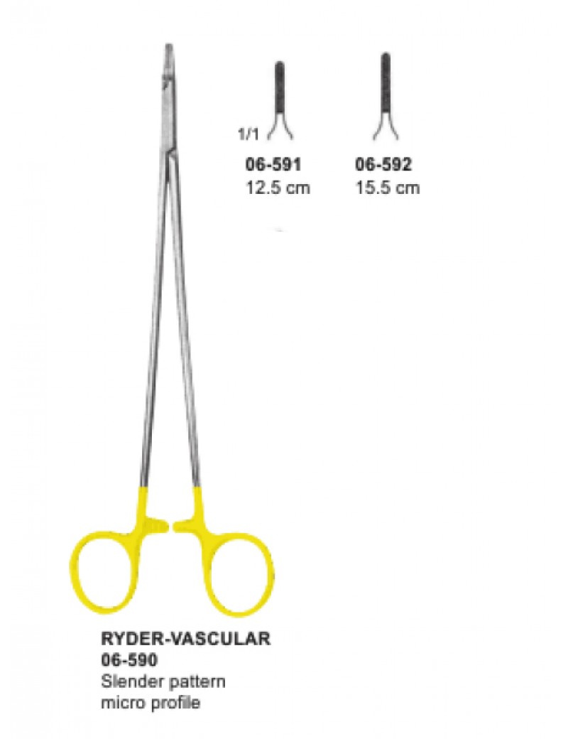Wasons Raider 15.5cm needle holder TC