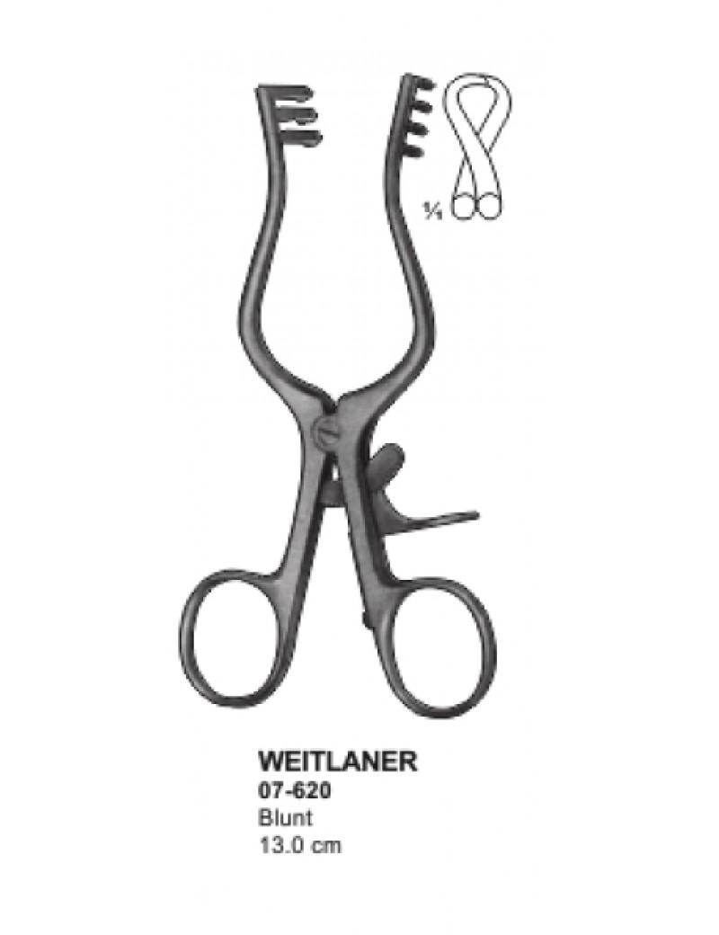 Wasons Weitlaner blunt Retractor 13cm